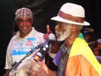 Mestre Galo Preto e Zé Bronw