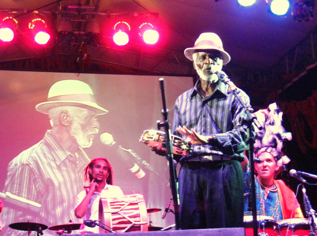 Mestre Galo Preto no Pré-AMP 2009.