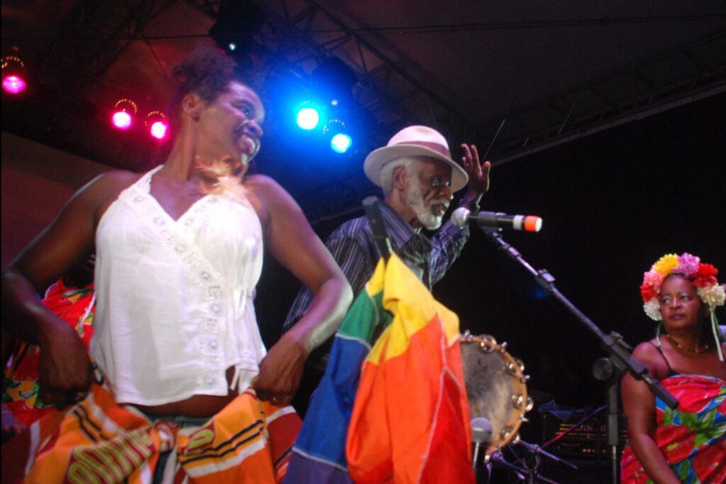 Mestre Galo Preto no Pré-AMP 2009.