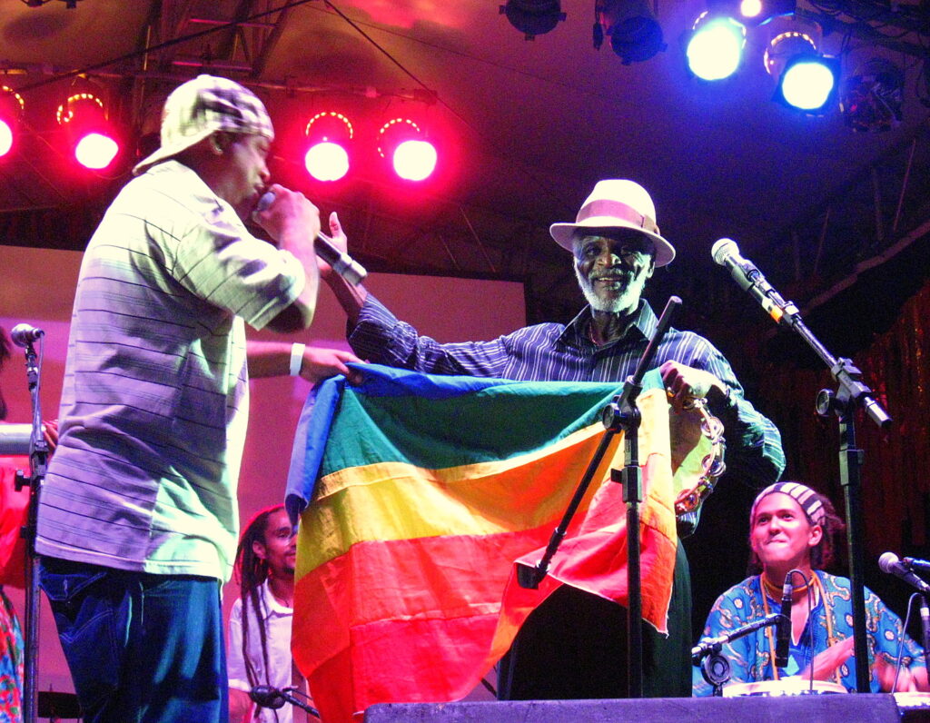 Mestre Galo Preto no Pré-AMP 2009.