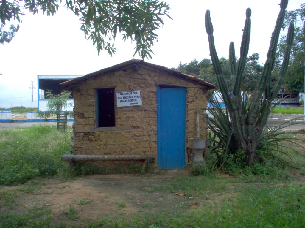 Casa de reboco, fazenda Araripe