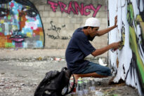 Intercâmbios de Cultura Urbana - Graffite na Ilha de D