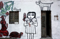 Intercâmbios de Cultura Urbana - Graffite na Ilha de D