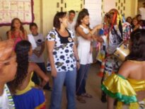 A ALEGRIA NAS FACES EM MINHAS APRESENTAÇÕES ME