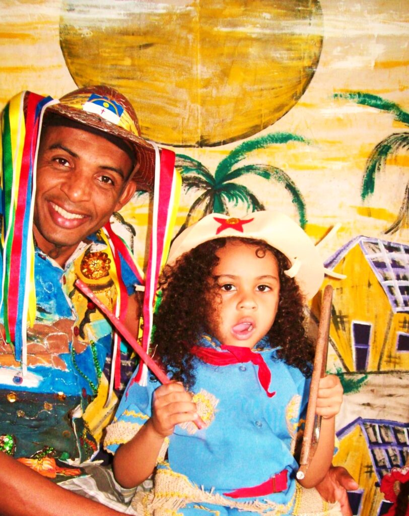 As crianças amam o que faço, as pinturas e as
