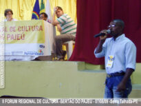 No II FORUM REGIONAL DE CULTURA DO SERTÃO DO PAJEÚ