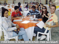 No II FORUM REGIONAL DE CULTURA DO SERTÃO DO PAJEÚ