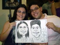 Caricatura ao vivo!