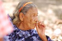 Fotos em homenagem à Amara da Mazuca