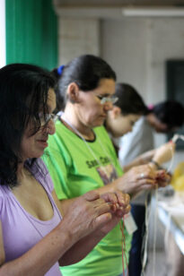 Artesanato em Fibra de Bananeira