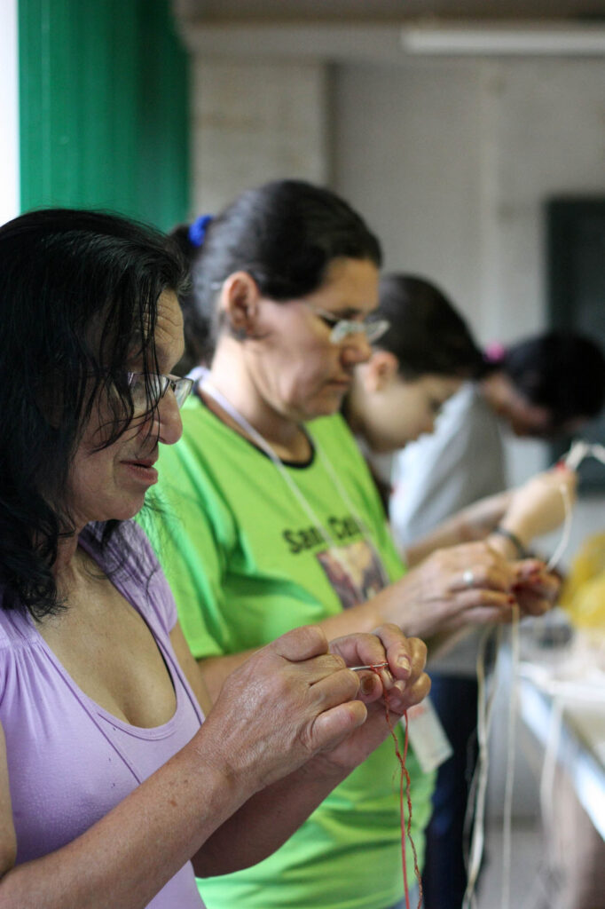 Artesanato em Fibra de Bananeira