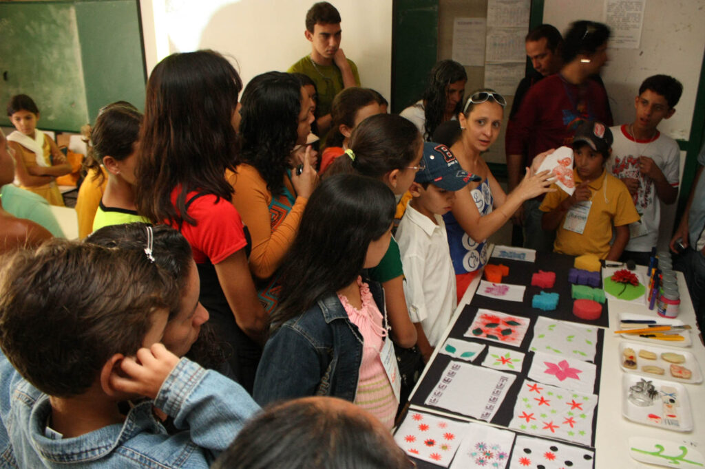 Encerramento das Oficinas Culturais na 10ª Festa das Dálias