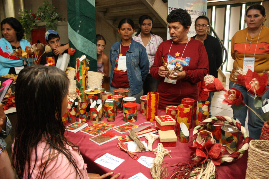 Encerramento das Oficinas Culturais na 10ª Festa das Dálias