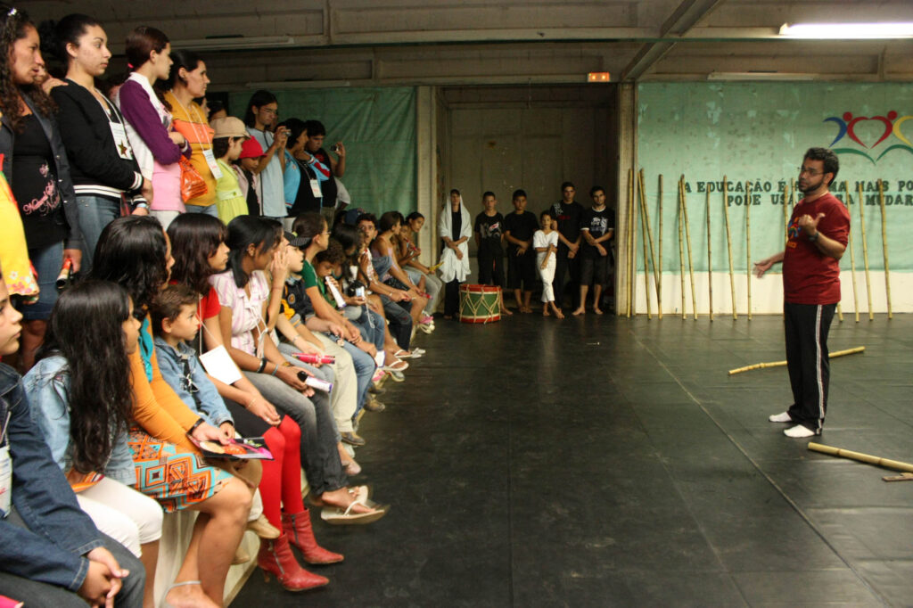 Encerramento das Oficinas Culturais na 10ª Festa das Dálias