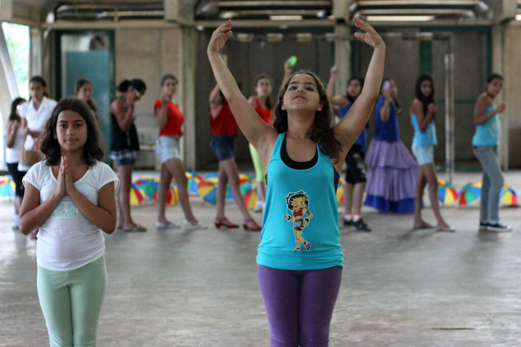 Encerramento das Oficinas Culturais na 10ª Festa das Dálias