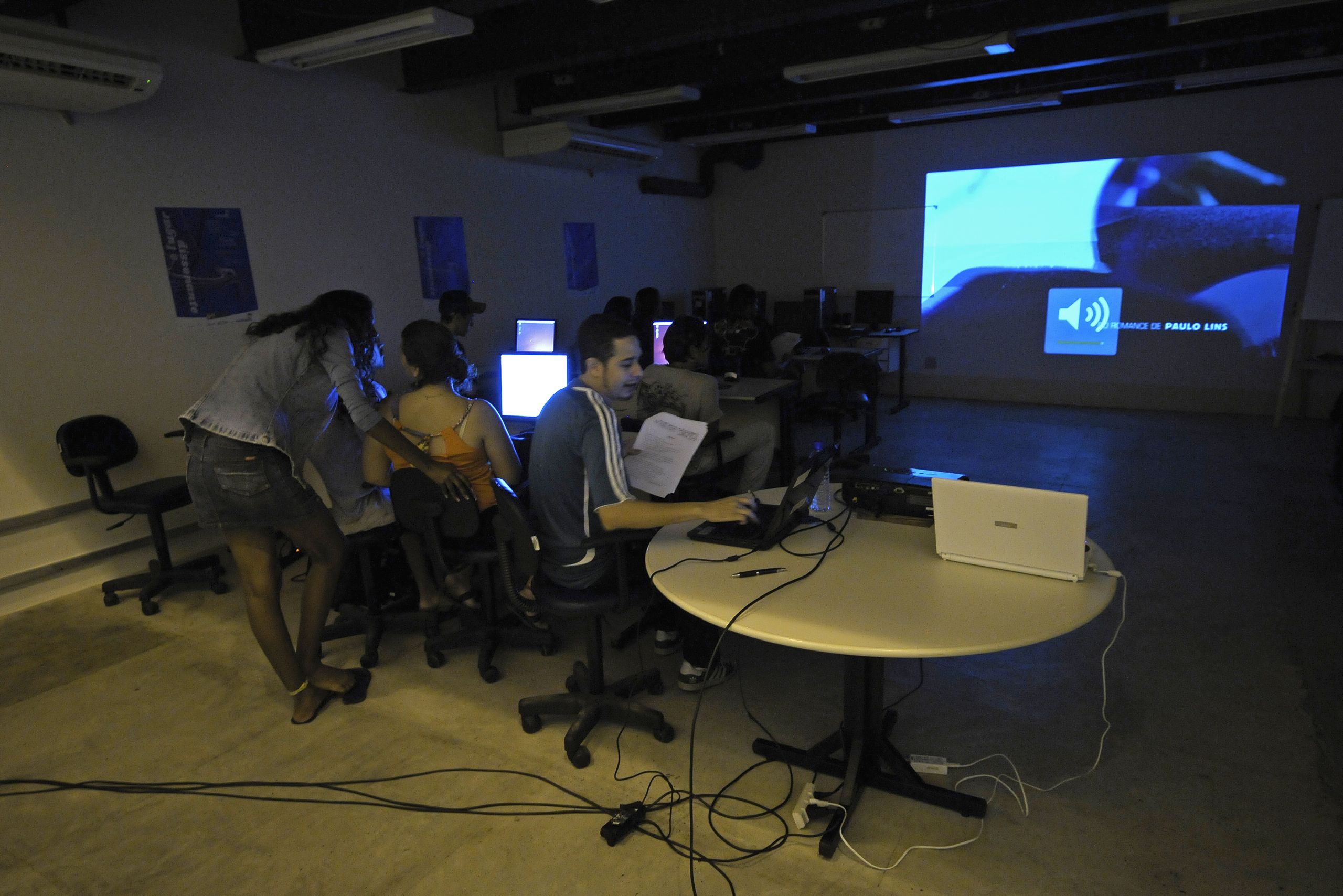 Oficinas movimentam o Nascedouro de Peixinhos