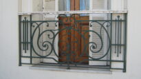 Guarda-corpo art noveau