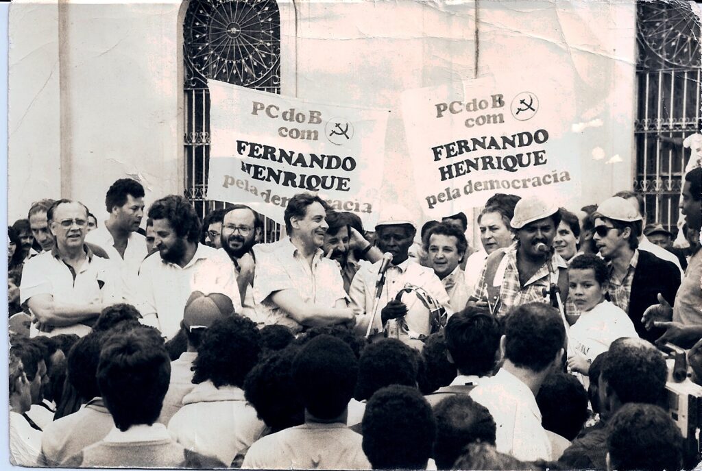 Mestre Galo Preto e Fernando Henrique Cardoso SP.
