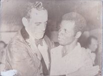 Mestre Galo Preto e Flávio Cavalcanti. Década de 70.
