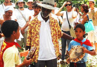 Mestre Galo Preto no Kipupa 2008.