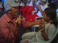 Aula espetáculo com seu João do pífano