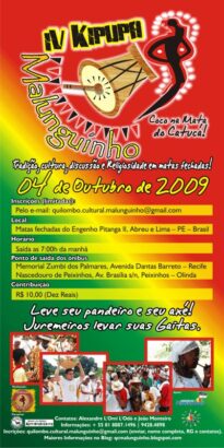 Cartaz do Evento.