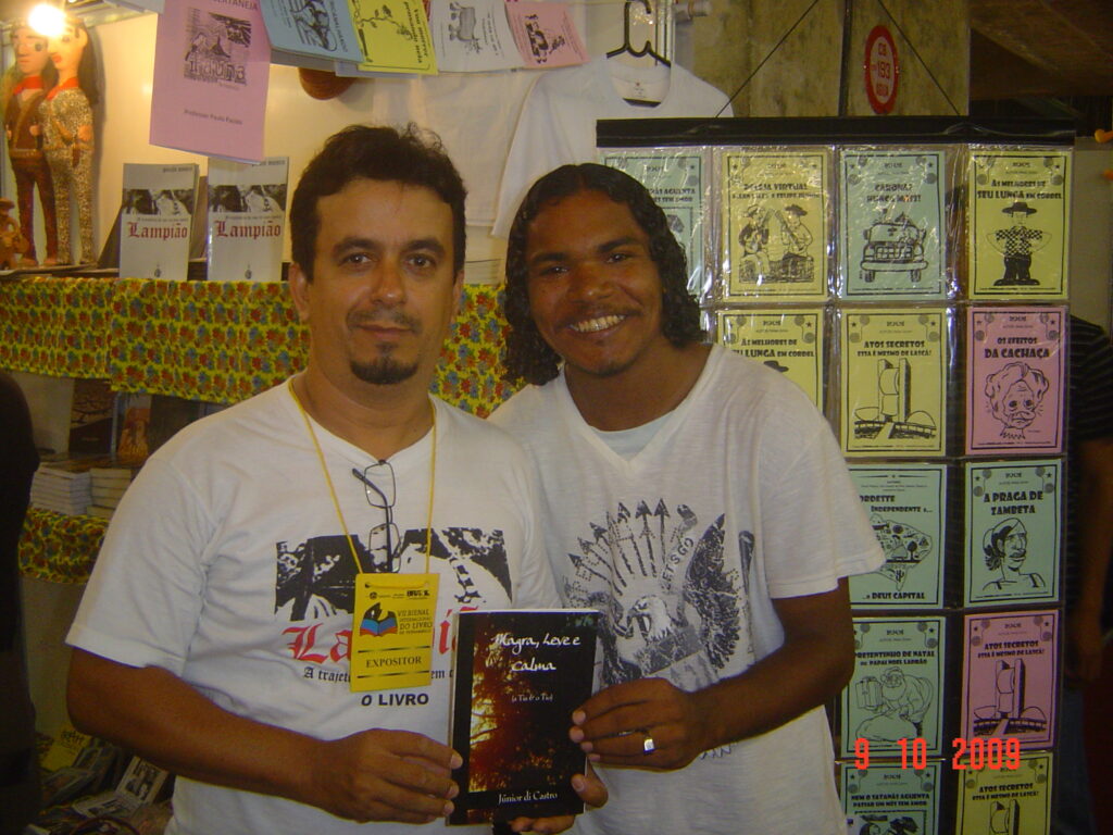 Com Paulo Dunga, Poeta e Cordelista.
