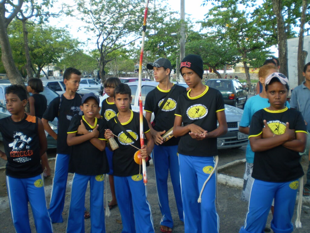 Grupo de capoeira
