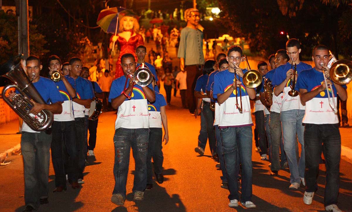 Cortejos no Festival Pernambuco Nação Cultural em Palmares