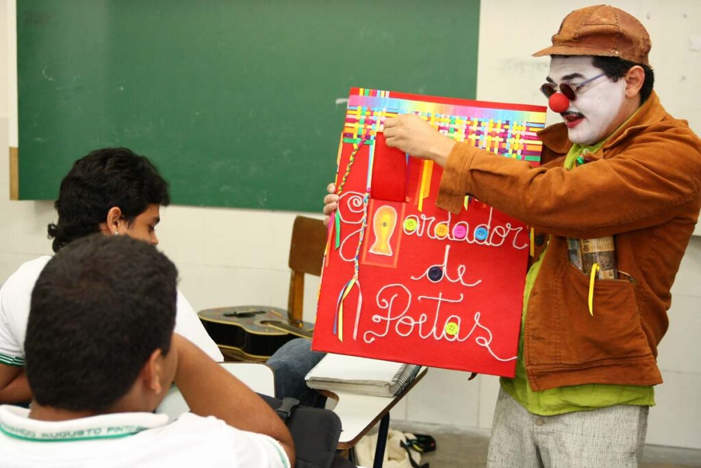 Espetáculo "Guardador de Poetas" em Palmares