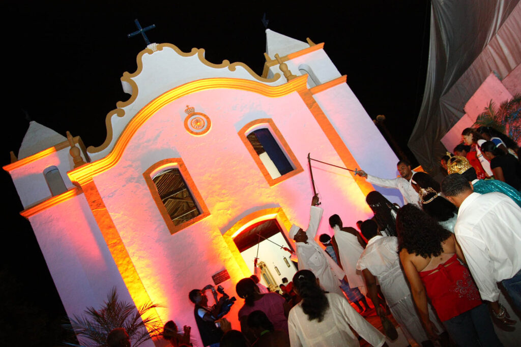 Cortejo da Confraria do Rosário em Floresta