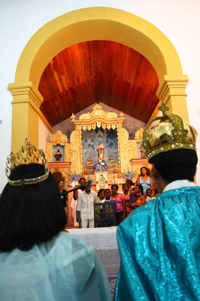 Cortejo da Confraria do Rosário em Floresta