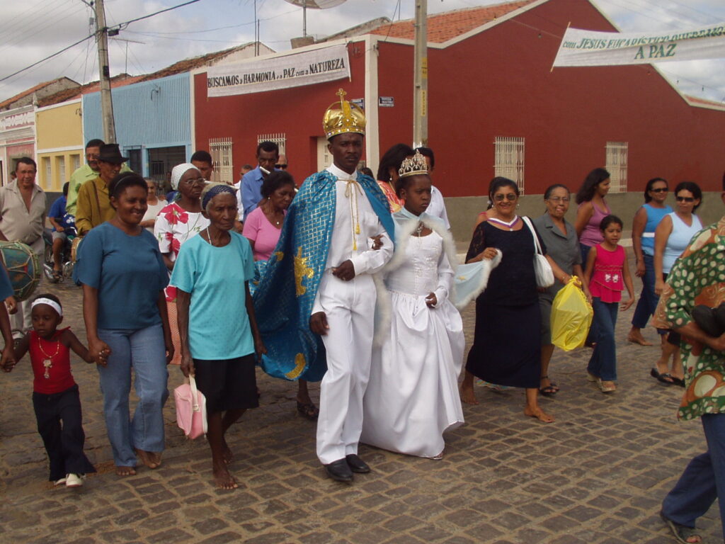 Rei Manoel - saÃda da Casa do Rosário