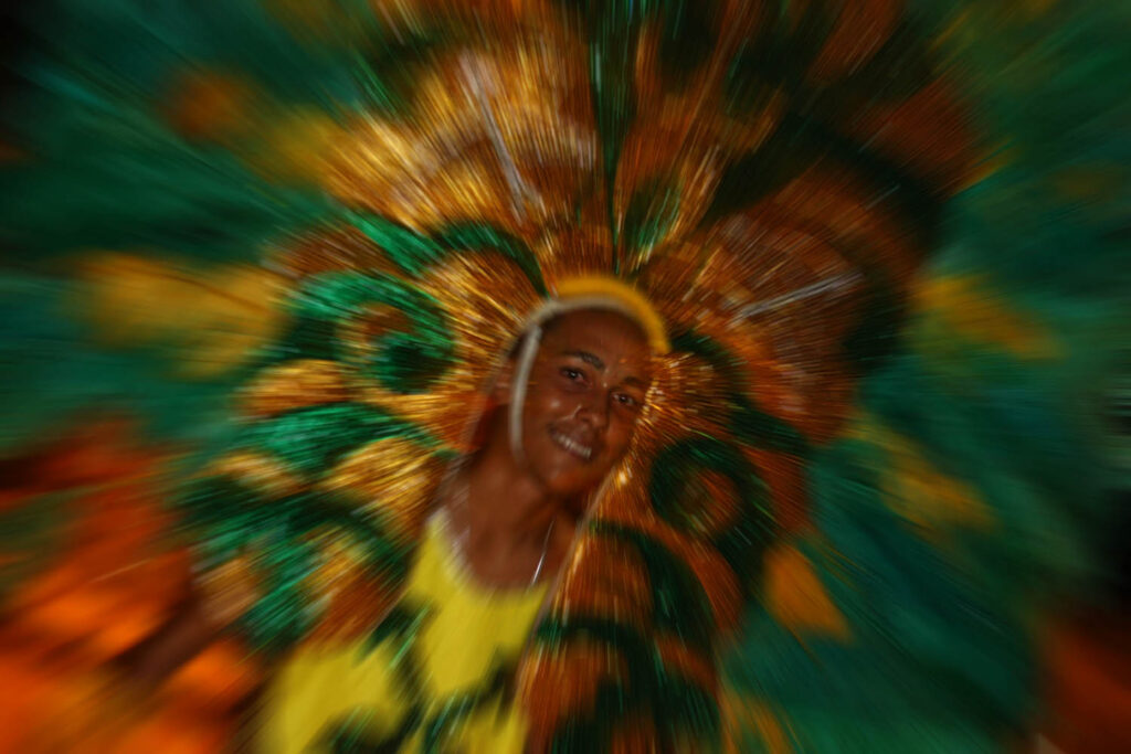 Caboclinho Oxossi Pena Branca