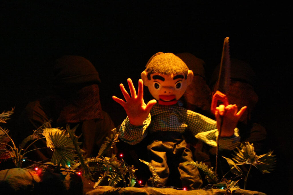 Teatro de Bonecos Programação de Natal da Casa da Cultura