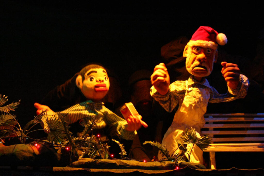 Teatro de Bonecos Programação de Natal da Casa da Cultura