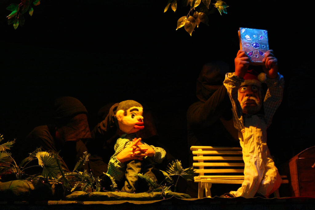 Teatro de Bonecos Programação de Natal da Casa da Cultura