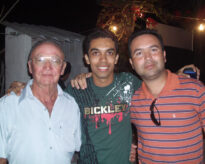 Poeta Erotides Barbosa, Nogueira Netto e Miguel