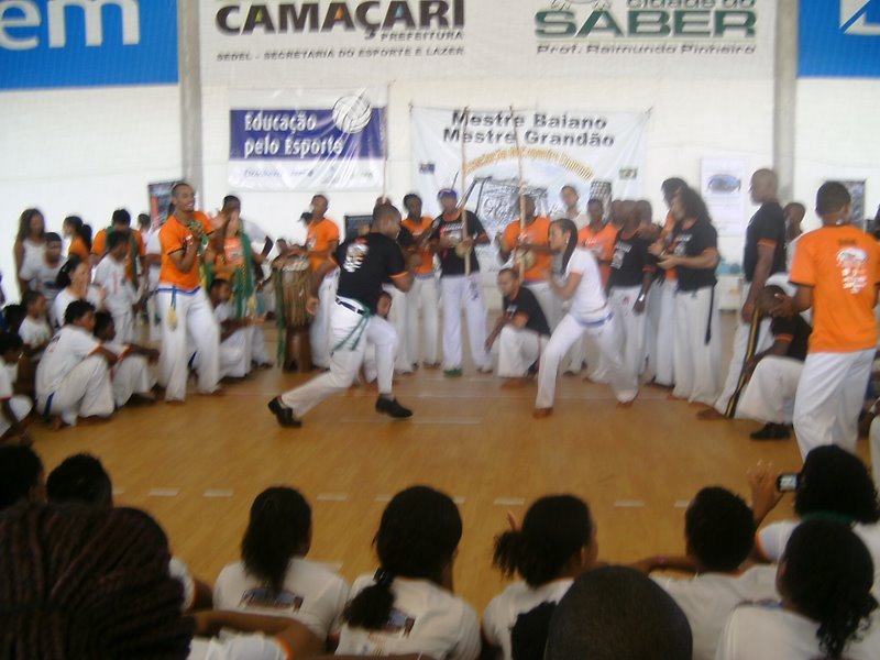 Mestres de capoeira do mundo.