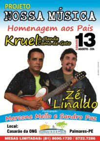 cartaz do show dos pais