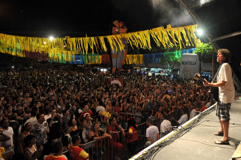 Show de Lenine em Casa Amarela, durante o Carnaval 2010