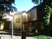 Parque interno do Teatro do Parque