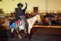 Zorro no Carnaval de Pesqueira, agreste de Pernambuco
