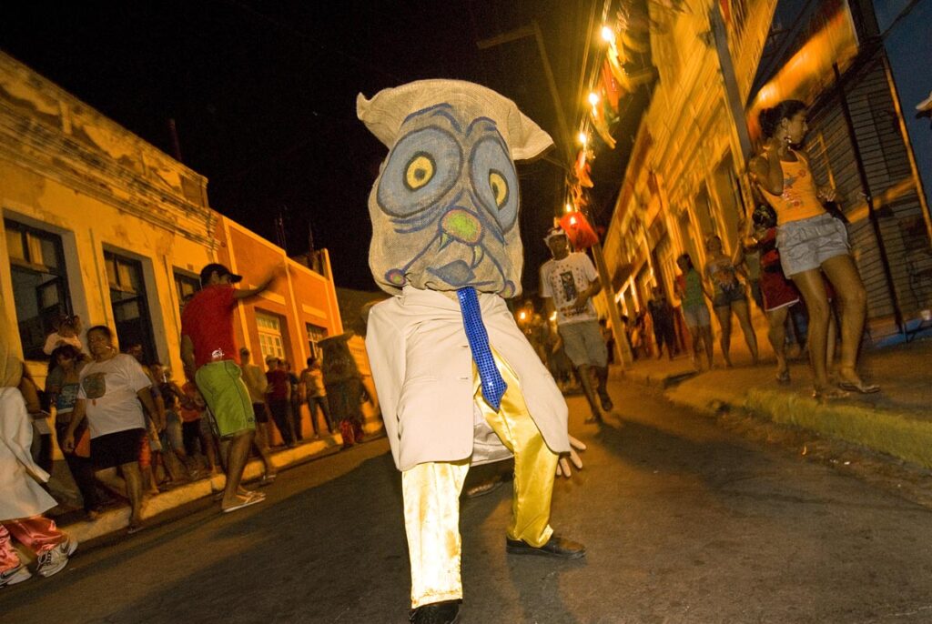 Bloco Os Caiporas, no Carnaval 2010 de Pesqueira