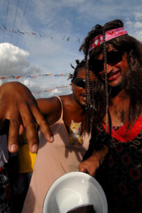 Papangus no Carnaval de rua de Bezerros, em 2010