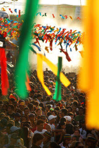 Papangus no Carnaval de rua de Bezerros, em 2010