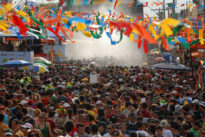 Papangus no Carnaval de rua de Bezerros, em 2010