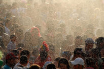 Papangus no Carnaval de rua de Bezerros, em 2010