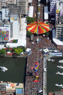 Carnaval 2010 - fotos aéreas do Galo da Madrugada