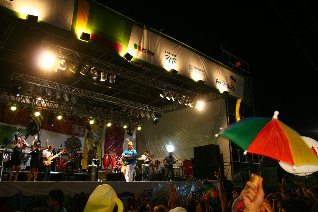 Show de Geraldo Azevedo em Petrolina, no Carnaval 2010